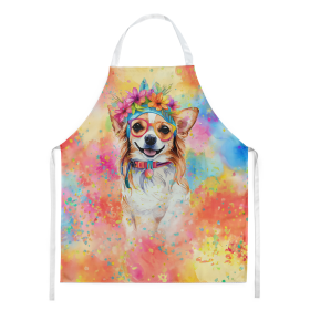 Hippie Dawg Apron (Dog Breed: Chihuahua 2488, size: large)