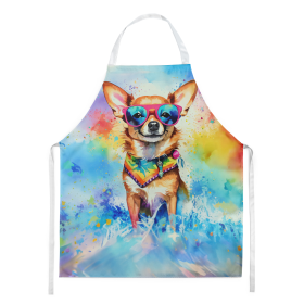 Hippie Dawg Apron (Dog Breed: Chihuahua 2489, size: large)