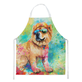 Hippie Dawg Apron (Dog Breed: Chow Chow 2490, size: large)