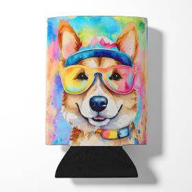 Hippie Dawg Can or Bottle Hugger (Dog Breed: Corgi 2495, size: Can Hugger)