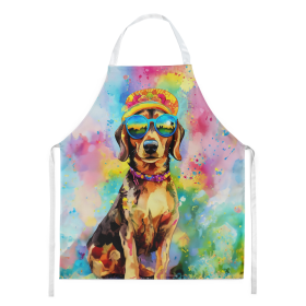 Hippie Dawg Apron (Dog Breed: Dachshund 2499, size: large)