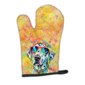 Hippie Dawg Oven Mitt (Design: Dalmatian 2500, size: 12HX8.5W)