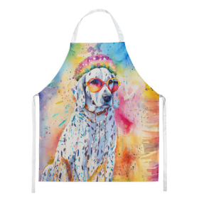 Hippie Dawg Apron (Dog Breed: Dalmatian 2501, size: large)