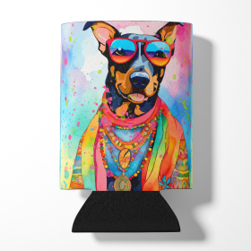 Hippie Dawg Can or Bottle Hugger (Dog Breed: Doberman Pinscher 2502, size: Can Hugger)
