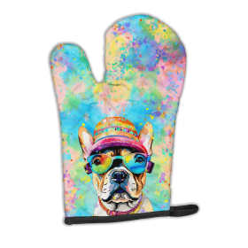Hippie Dawg Oven Mitt (Design: French Bulldog 2508, size: 12HX8.5W)