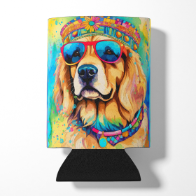 Hippie Dawg Can or Bottle Hugger (Dog Breed: Golden Retriever 2513, size: Can Hugger)