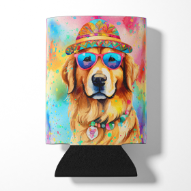 Hippie Dawg Can or Bottle Hugger (Dog Breed: Golden Retriever 2514, size: Can Hugger)