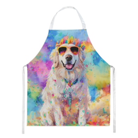 Hippie Dawg Apron (Dog Breed: Great Pyrenees 2515, size: large)