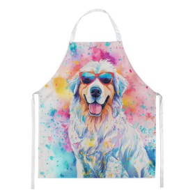 Hippie Dawg Apron (Dog Breed: Great Pyrenees 2516, size: large)