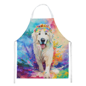 Hippie Dawg Apron (Dog Breed: Great Pyrenees 2518, size: large)