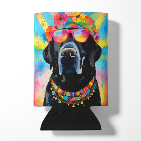 Hippie Dawg Can or Bottle Hugger (Dog Breed: Labrador Black 2521, size: Can Hugger)