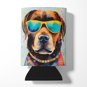 Hippie Dawg Can or Bottle Hugger (Dog Breed: Labrador Chocolate 2523, size: Can Hugger)