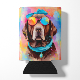 Hippie Dawg Can or Bottle Hugger (Dog Breed: Labrador Chocolate 2525, size: Can Hugger)