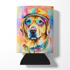 Hippie Dawg Can or Bottle Hugger (Dog Breed: Labrador Yellow 2528, size: Can Hugger)