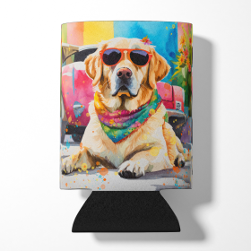 Hippie Dawg Can or Bottle Hugger (Dog Breed: Labrador Yellow 2530, size: Can Hugger)