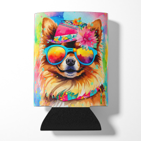 Hippie Dawg Can or Bottle Hugger (Dog Breed: Pomeranian 2538, size: Can Hugger)