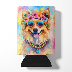 Hippie Dawg Can or Bottle Hugger (Dog Breed: Pomeranian 2539, size: Can Hugger)
