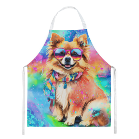 Hippie Dawg Apron (Dog Breed: Pomeranian 2540, size: large)