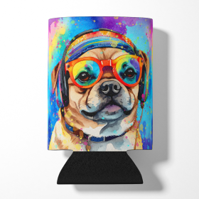 Hippie Dawg Can or Bottle Hugger (Dog Breed: Pug 2543, size: Can Hugger)