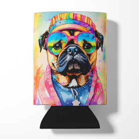 Hippie Dawg Can or Bottle Hugger (Dog Breed: Pug 2544, size: Can Hugger)