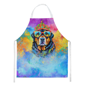 Hippie Dawg Apron (Dog Breed: Rottweiler 2547, size: large)