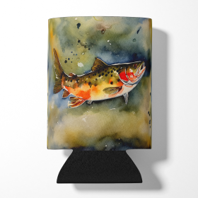 Nautical Collection Can or Bottle Hugger (Dog Breed: Brook Trout 2776, size: Can Hugger)
