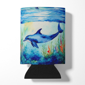 Nautical Collection Can or Bottle Hugger (Dog Breed: Dolphin 2781, size: Can Hugger)
