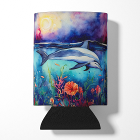 Nautical Collection Can or Bottle Hugger (Dog Breed: Dolphin 2782, size: Can Hugger)