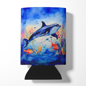 Nautical Collection Can or Bottle Hugger (Dog Breed: Dolphin 2784, size: Can Hugger)