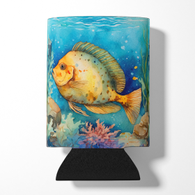 Nautical Collection Can or Bottle Hugger (Dog Breed: Flounder 2787, size: Can Hugger)