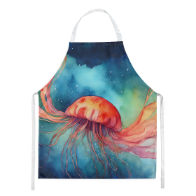 Nautical Collection Apron (Dog Breed: Jellyfish 2788, size: large)