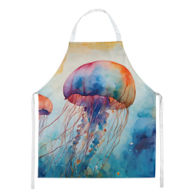 Nautical Collection Apron (Dog Breed: Jellyfish 2789, size: large)
