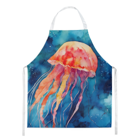 Nautical Collection Apron (Dog Breed: Jellyfish 2790, size: large)