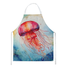 Nautical Collection Apron (Dog Breed: Jellyfish 2791, size: large)