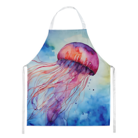 Nautical Collection Apron (Dog Breed: Jellyfish 2792, size: large)