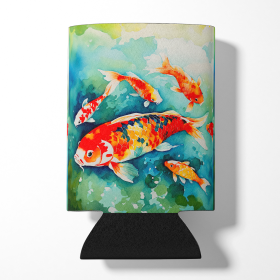 Nautical Collection Can or Bottle Hugger (Dog Breed: Koi Fish 2796, size: Can Hugger)
