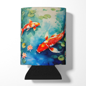 Nautical Collection Can or Bottle Hugger (Dog Breed: Koi Fish 2798, size: Can Hugger)