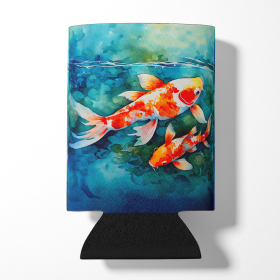 Nautical Collection Can or Bottle Hugger (Dog Breed: Koi Fish 2799, size: Can Hugger)