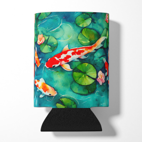 Nautical Collection Can or Bottle Hugger (Dog Breed: Koi Fish 2801, size: Can Hugger)