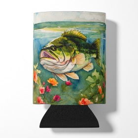 Nautical Collection Can or Bottle Hugger (Dog Breed: Largemouth Bass 2802, size: Can Hugger)