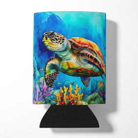 Nautical Collection Can or Bottle Hugger (Dog Breed: Loggerhead Sea Turtle 2805, size: Can Hugger)