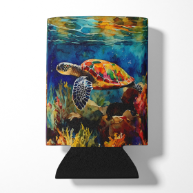 Nautical Collection Can or Bottle Hugger (Dog Breed: Loggerhead Sea Turtle 2808, size: Can Hugger)