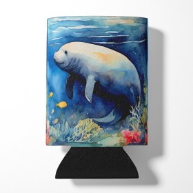 Nautical Collection Can or Bottle Hugger (Dog Breed: Manatee 2811, size: Can Hugger)