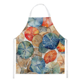 Nautical Collection Apron (Dog Breed: Sand Dollars 2820, size: large)