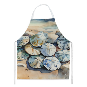 Nautical Collection Apron (Dog Breed: Sand Dollars 2821, size: large)