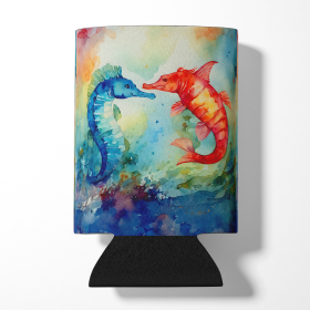 Nautical Collection Can or Bottle Hugger (Dog Breed: Seahorses 2822, size: Can Hugger)