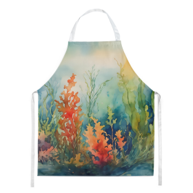 Nautical Collection Apron (Dog Breed: Seaweed 2823, size: large)