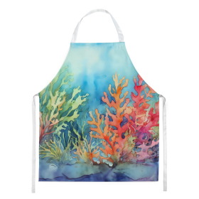 Nautical Collection Apron (Dog Breed: Seaweed 2825, size: large)