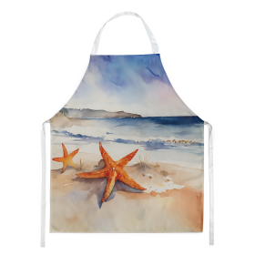 Nautical Collection Apron (Dog Breed: Starfish 2829, size: large)