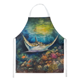 Nautical Collection Apron (Dog Breed: Sting Ray 2831, size: large)